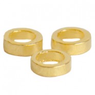 DQ metal closed ring 2.5mm Gold